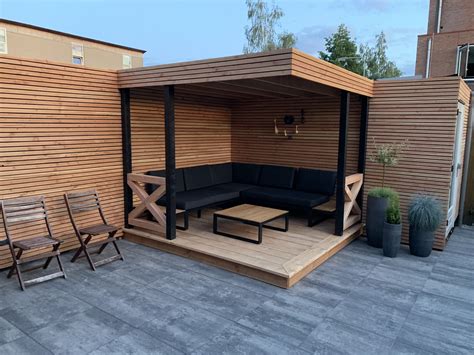 Hoek Overkapping Tuin