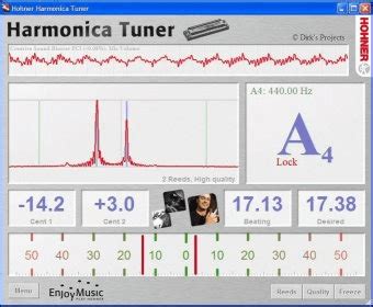 Hohner Harmonica Tuner App