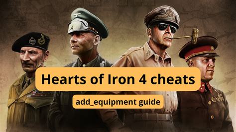 Hoi4 Add Support Equipment Cheat