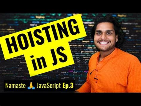 Hoisting In Javascript Namaste Javascript