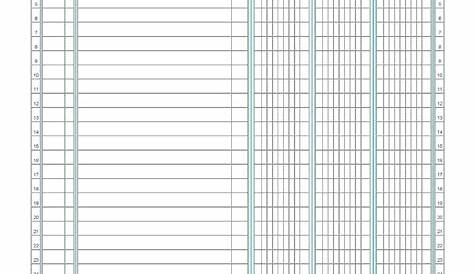 Hoja Excel Para Libro De Contabilidad 3 Columnas - Bs. 0,01 en Mercado