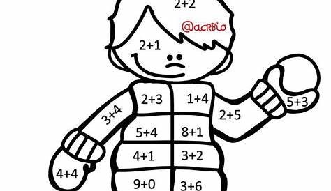 color by number worksheets for preschool ice cream - free printable