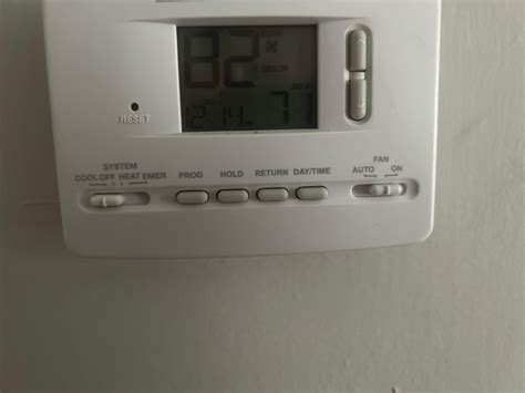 Hold Function On Thermostat