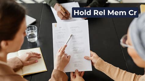 hold rel mem cr