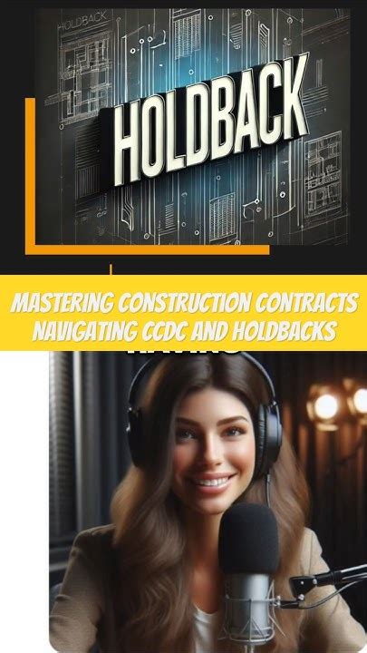 Holdbacks On Contracts