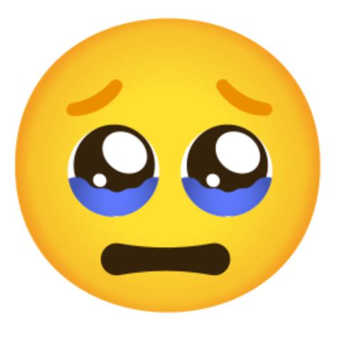 Holding back tears