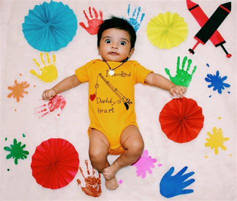 Top 10 Holi Photoshoot Ideas For Baby Boy