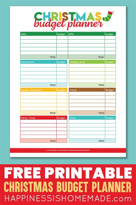 Family or Business Holiday Budget Planner Template Formal Word