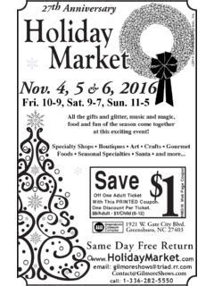 Coupon Frost Frolic Holiday Market