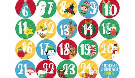 Holiday Stickers For Calendars ⋆ Calendar for Planning