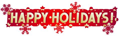 holiday clip art banner