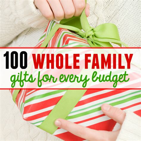 holiday gifts for family