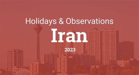holiday in iran 2023
