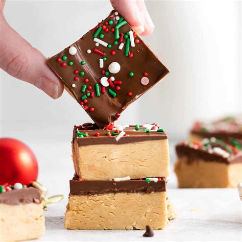 holiday peanut butter bars to simply inspire
