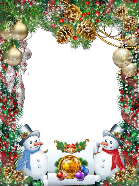 Holiday Printable Picture Frames