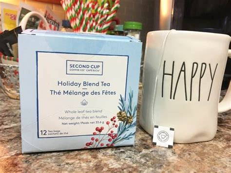 Holiday Tea Second Cup