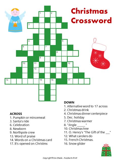 Holiday Crossword WordMint