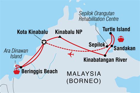 holidays to borneo from uk