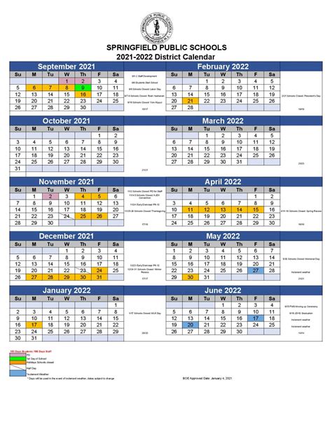 holland public school calendar