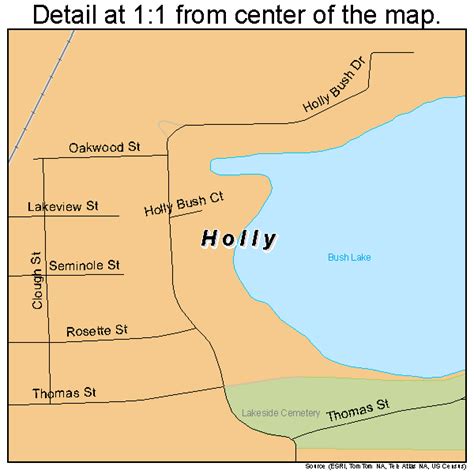 Holly Mi On Map