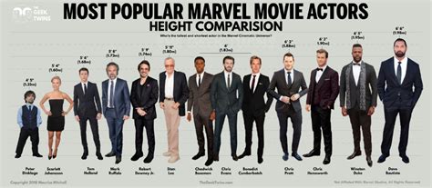 Celebrity Height Comparison Chart (10K Subscribers Special) YouTube