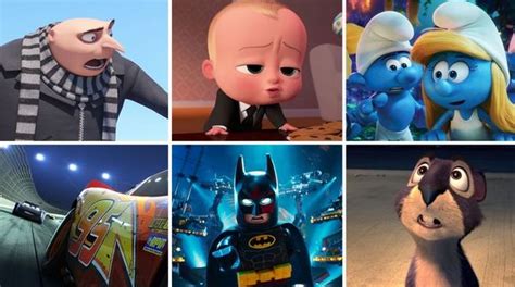 hollywood animated movies 2017