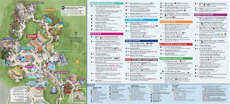 hollywood studios mapa