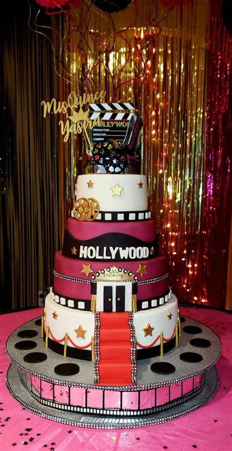 Hollywood cakes Birthday ideas Pinterest Hollywood cake, Cake and