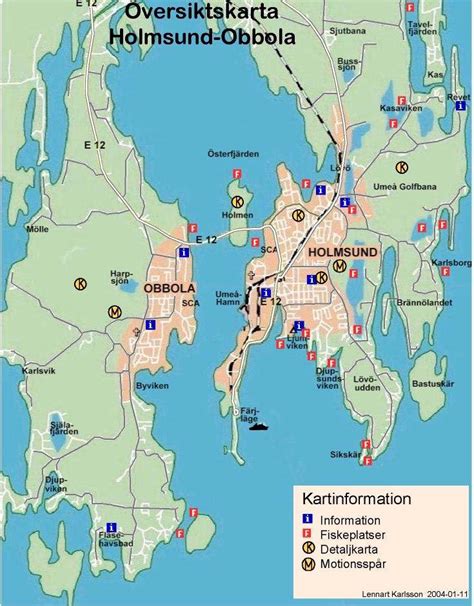 Karta Holmsund Karta