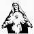 holy mary black and white stencil images for fabric painting designs