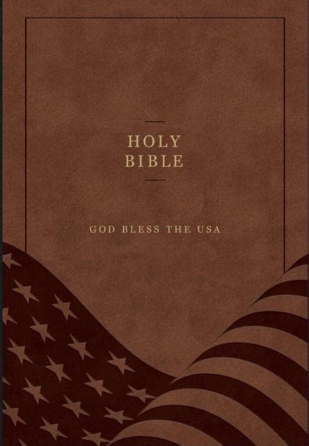 holy bible god bless the usa