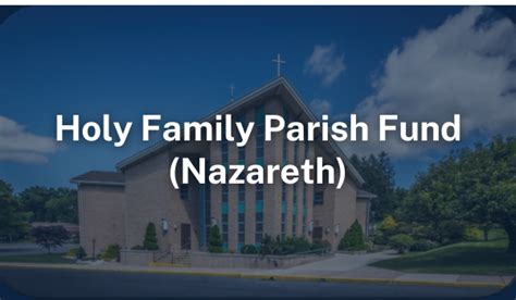 holy family nazareth pa website