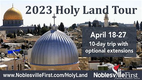 holy land trip in apr 2023
