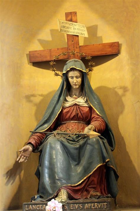 holy mary mary on a cross