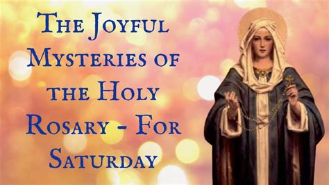 holy rosary saturday catholic faith