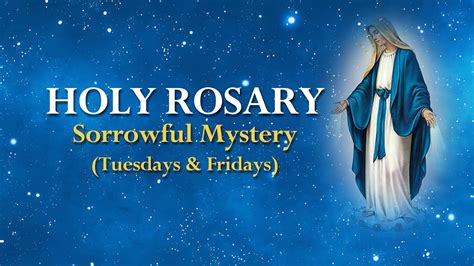 holy rosary tuesday with litany