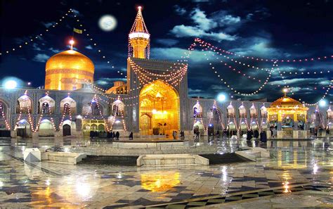 holy shrines in iran