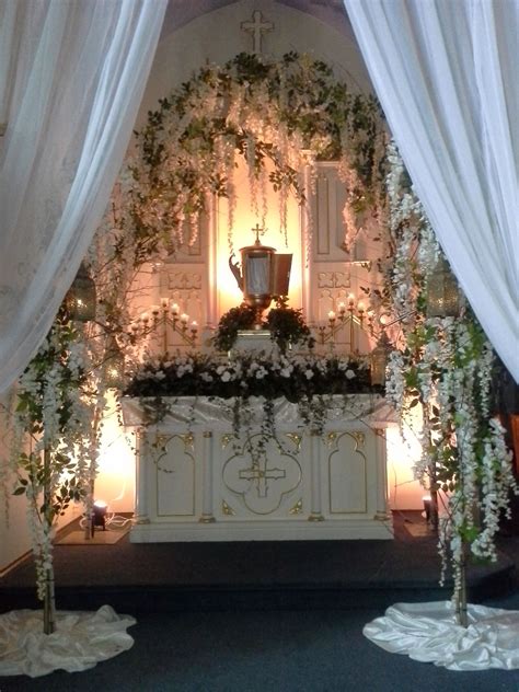 holy thursday altar of repose decor