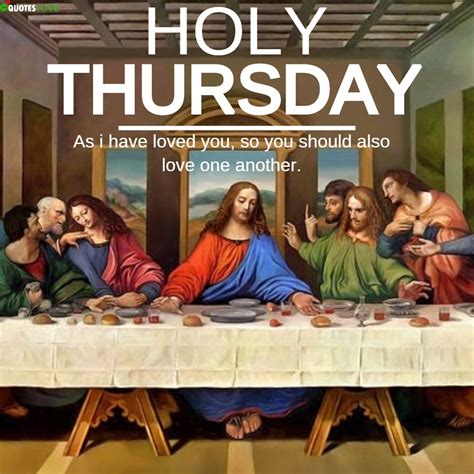 holy thursday images and quotes