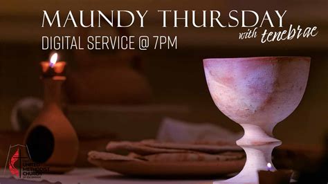 holy thursday services on tv