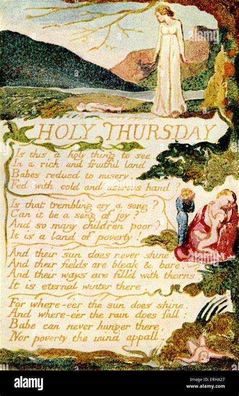 holy thursday william blake experience