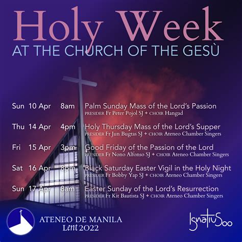 holy week april 2022