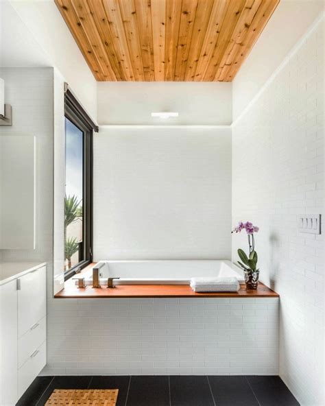 Modernes Bad mit Holz 27 Ideen für Möbel, Boden, Wand & Decke