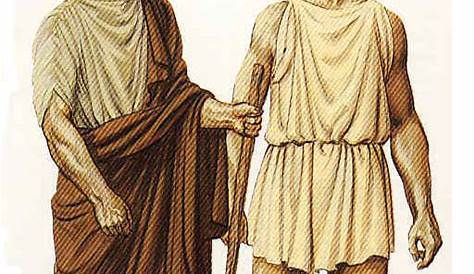 HOMBRES | Grecia antigua, Antigua grecia vestimenta, Vestimenta romana
