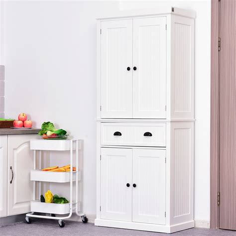  42 Essential Homcom Modern Kitchen Pantry Freestanding Cabinet Cupboard White Best Apps 2023
