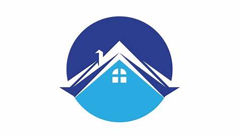 Home Construction Logo Design House Realty Abstract Royalty Free Vector