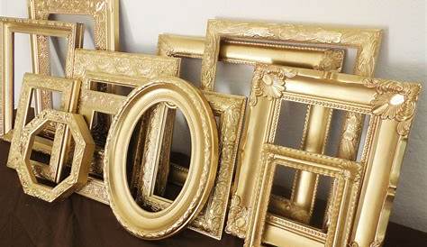 Home Decor Gold Picture Frames