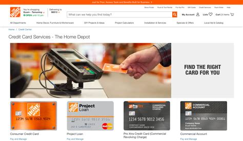 Home Depot Business Credit Card Apply