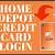home depot credit card login