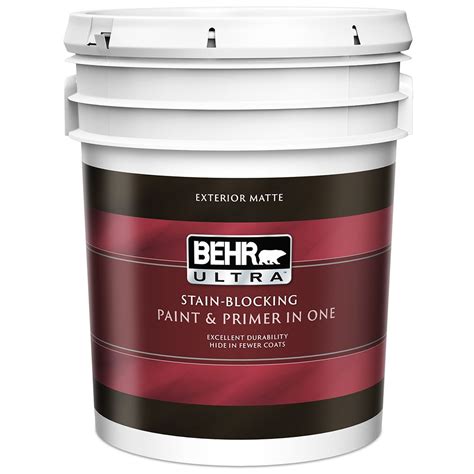 Behr Premium Plus Ultra Exterior Paint & Primer in One, Satin Enamel